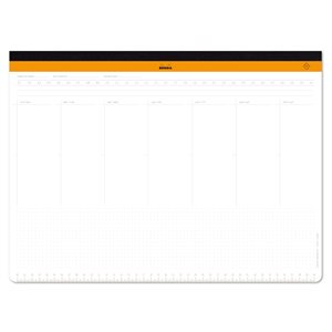 Rhodia clothbound weekly planner A3 (30,9x42 cm) 60 sheets m