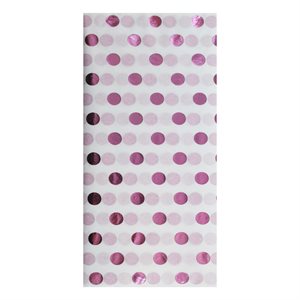 3pc Foil tissue paper pink 50x70 cm