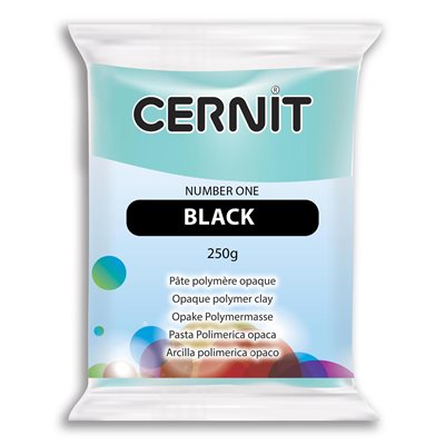 Cernit n°1 250 g Black