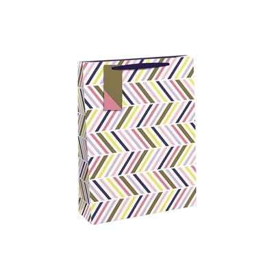 #Female chevron medium bag