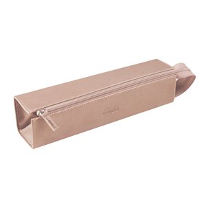 Rhodiarama zippered hard case pencil box ROSE SMOKE italian