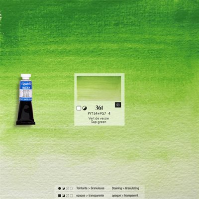 Watercolour Sap green - 15ml tube