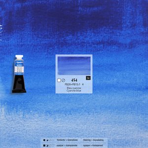 Aquarelle Bleu Cyanine - 15ml tube