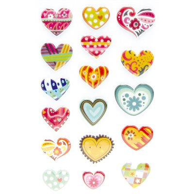 Cooky Stickers Hearts
