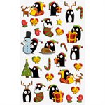 Cooky Stickers Christmas Penguins
