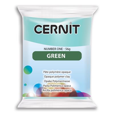 Cernit n°1 56 g Vert