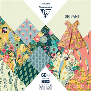 ORIGAMI pack 60 sheets 15x15 - Kiribati