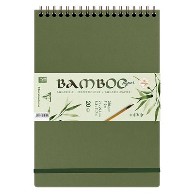Carnet R.I. Bamboo 250g A4 21x29,7cm 20F P