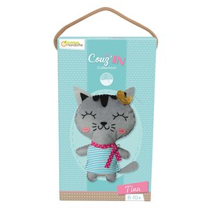 Little CouzIN Sewing Box Tina the Cat