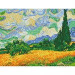 Wheat Fields (Van Gogh) 59x47