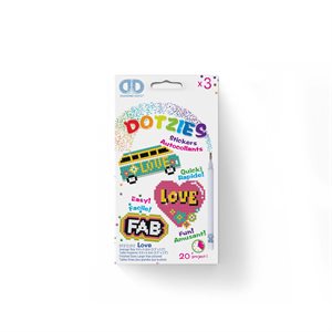 Dotzies Stickers Love 18x10