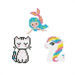 Dotzies Stickers (3) Unicorn, Kitten, Mermaid 18x10