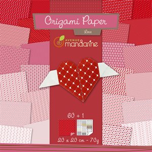 Assorted Origami Paper Love