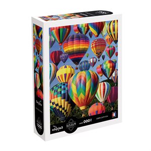 Puzzles 1000 pieces 685X480mm LANDSCAPE - Hot air balloons