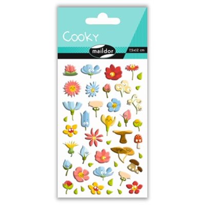 COOKY STICKERS ''FLOWERS''