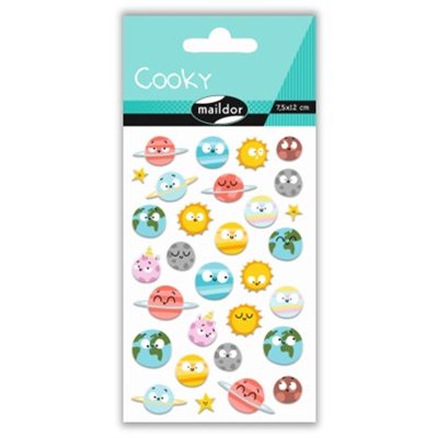 COOKY STICKERS ''PLANETS''